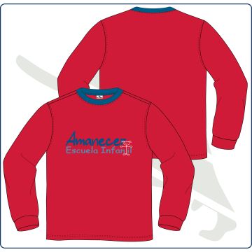 Camiseta manga larga infantil   